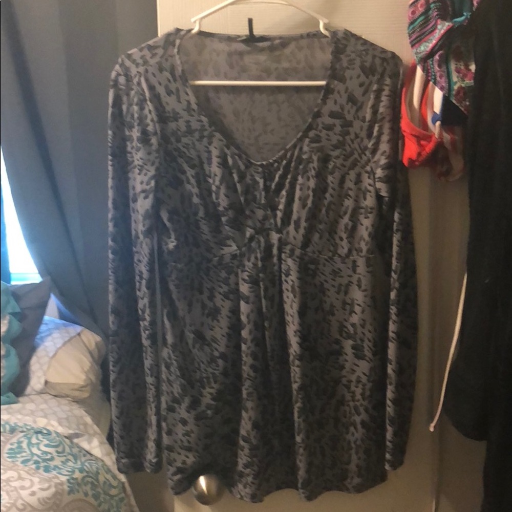 Long sleeve blouse